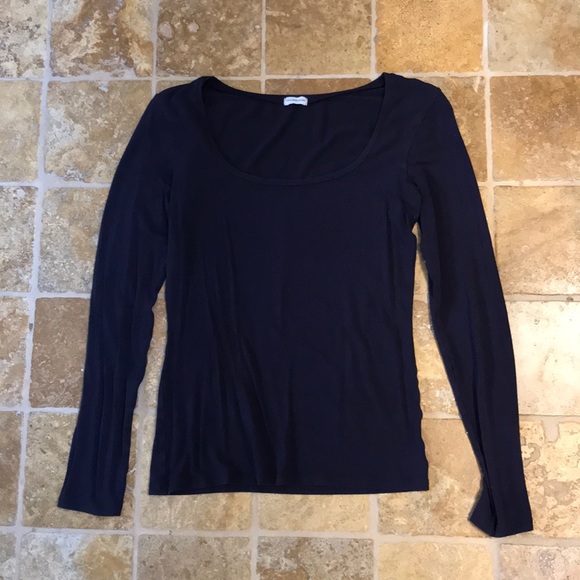 Intimissmi purple long sleeve tee - Picture 1 of 2